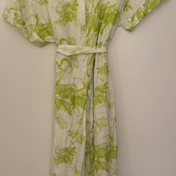 ALLSAINTS Rosin Riyaz Printed Shirt Dress - Picture 3 of 5